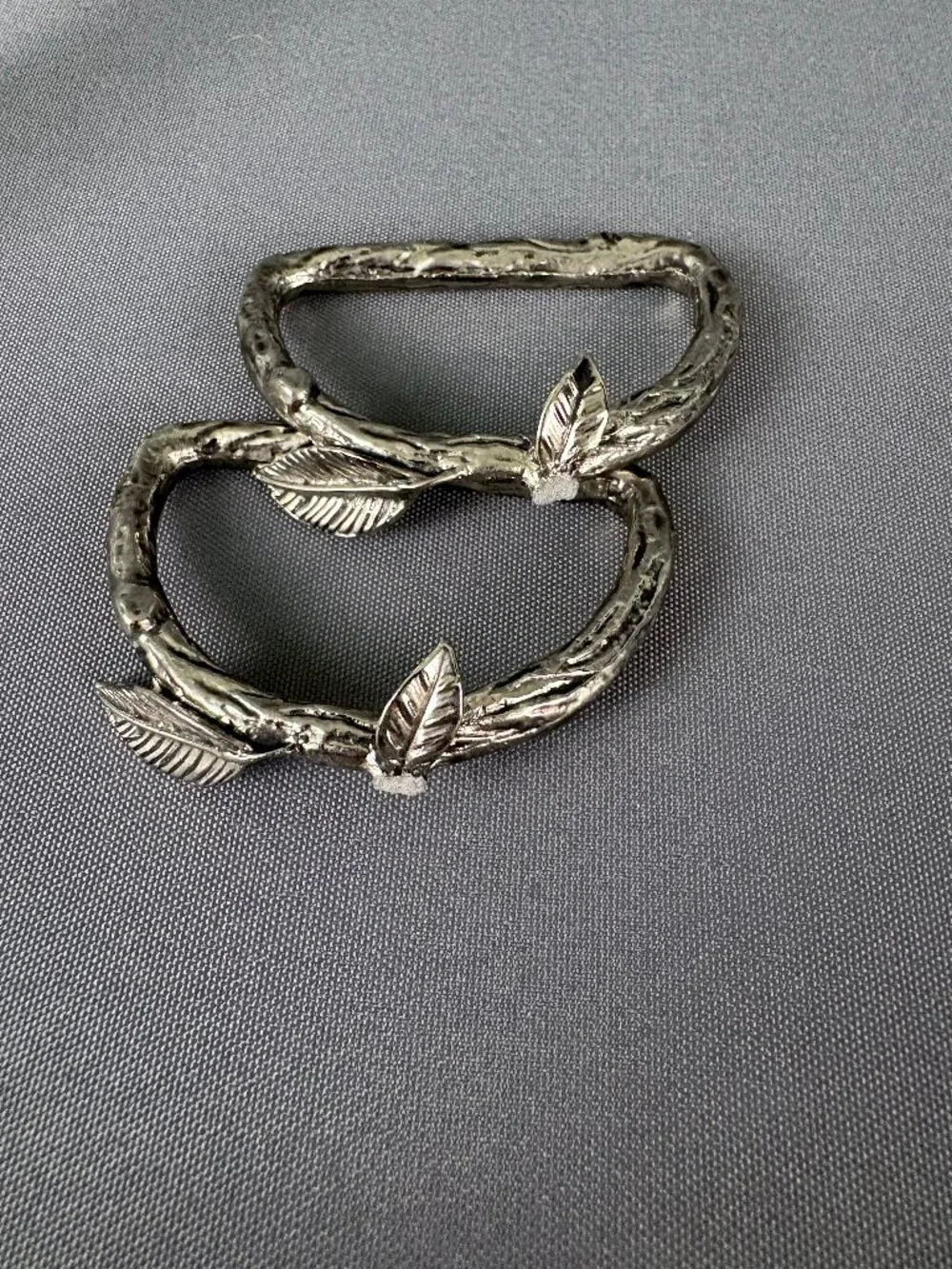 Lenox Chirp Metal Bird Napkin Rings Set of 2 + 2 Incomplete Extras